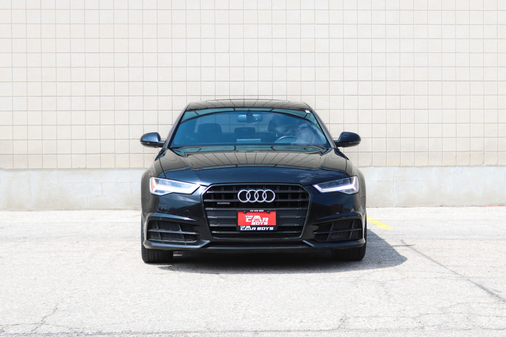 Black 2018 Audi A6 Sedan Automatic