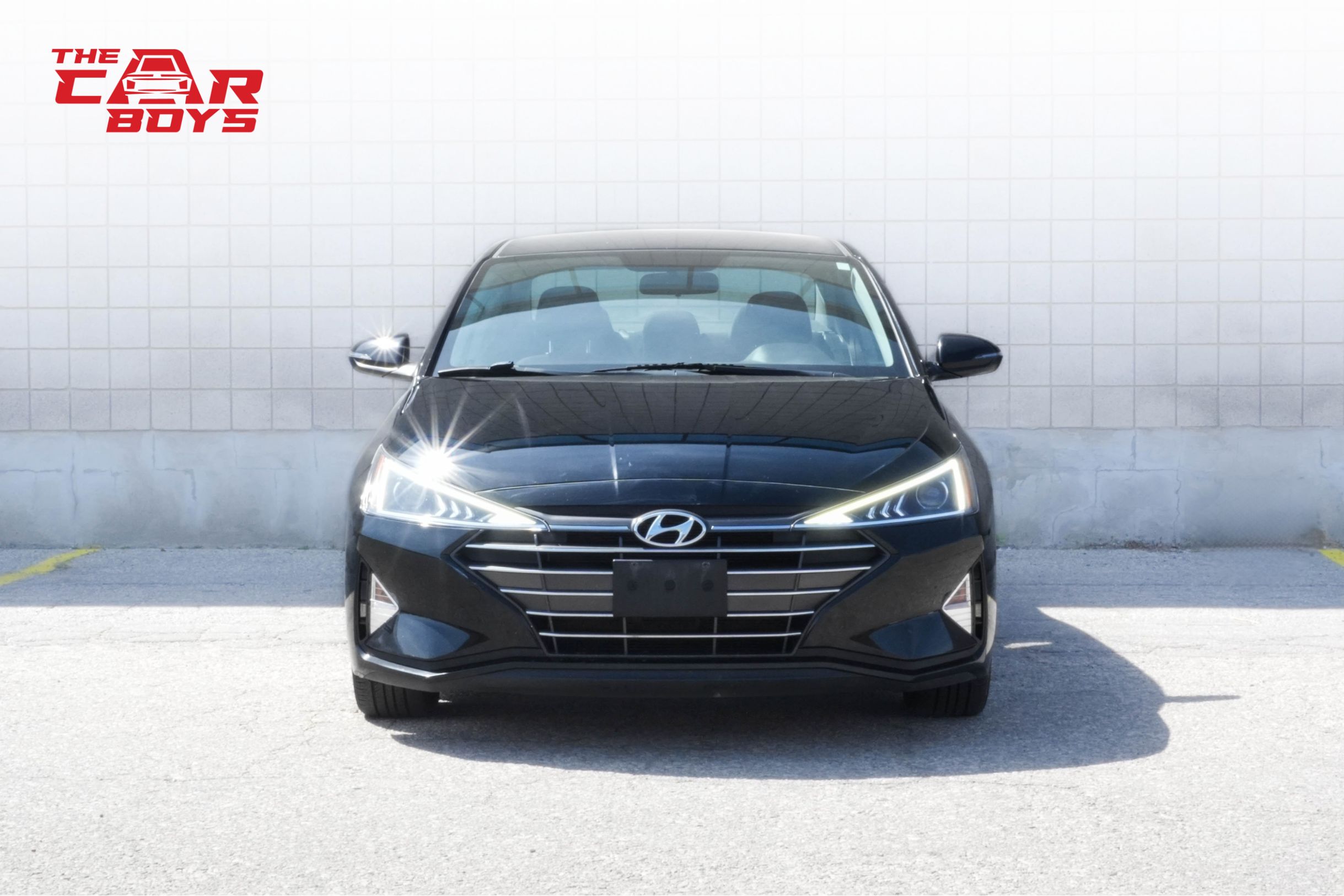 Blue 2020 Hyundai Elantra Sedan Continuously Variable Transmission