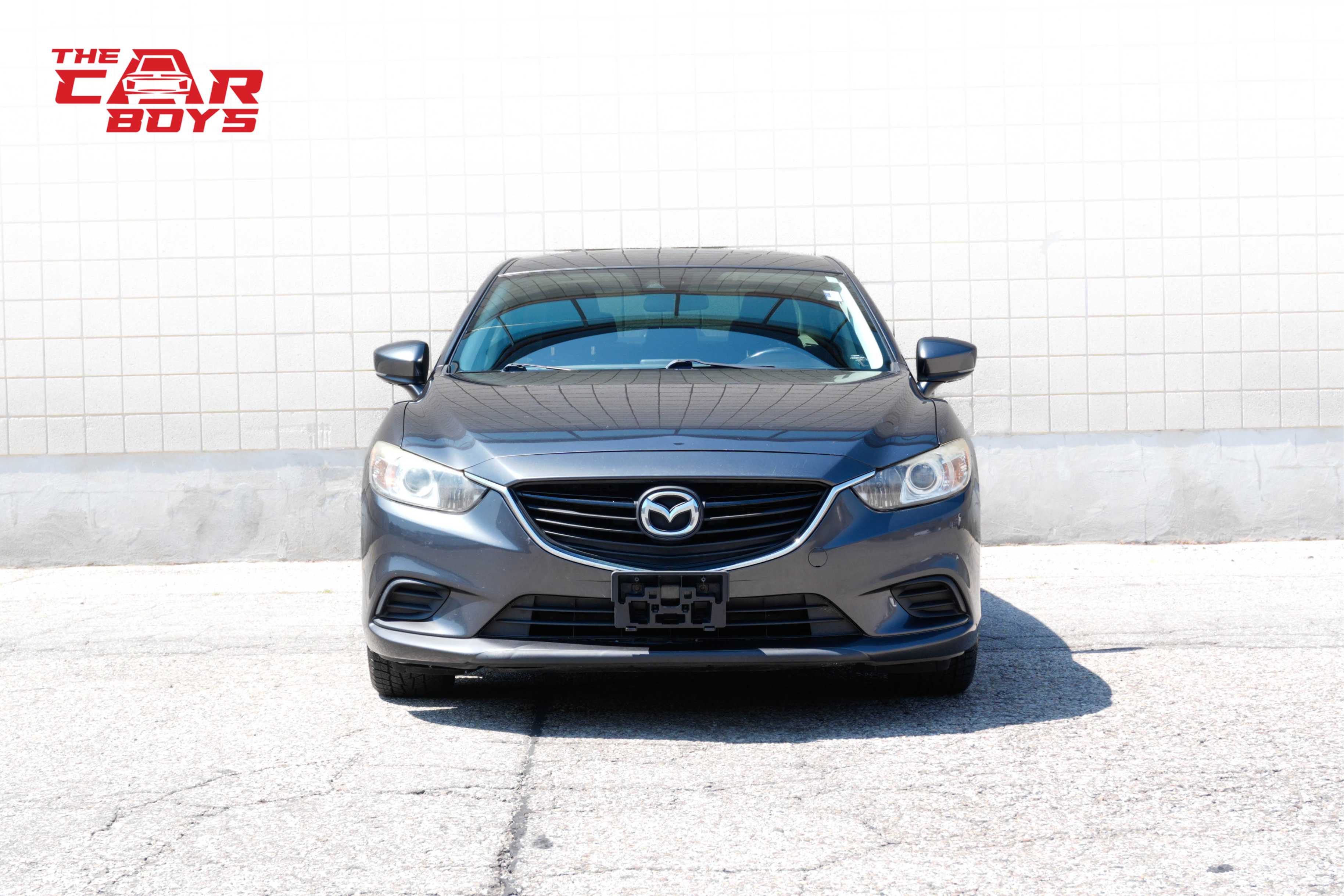 Gray 2017 Mazda MAZDA6 Sedan Front-Wheel Drive