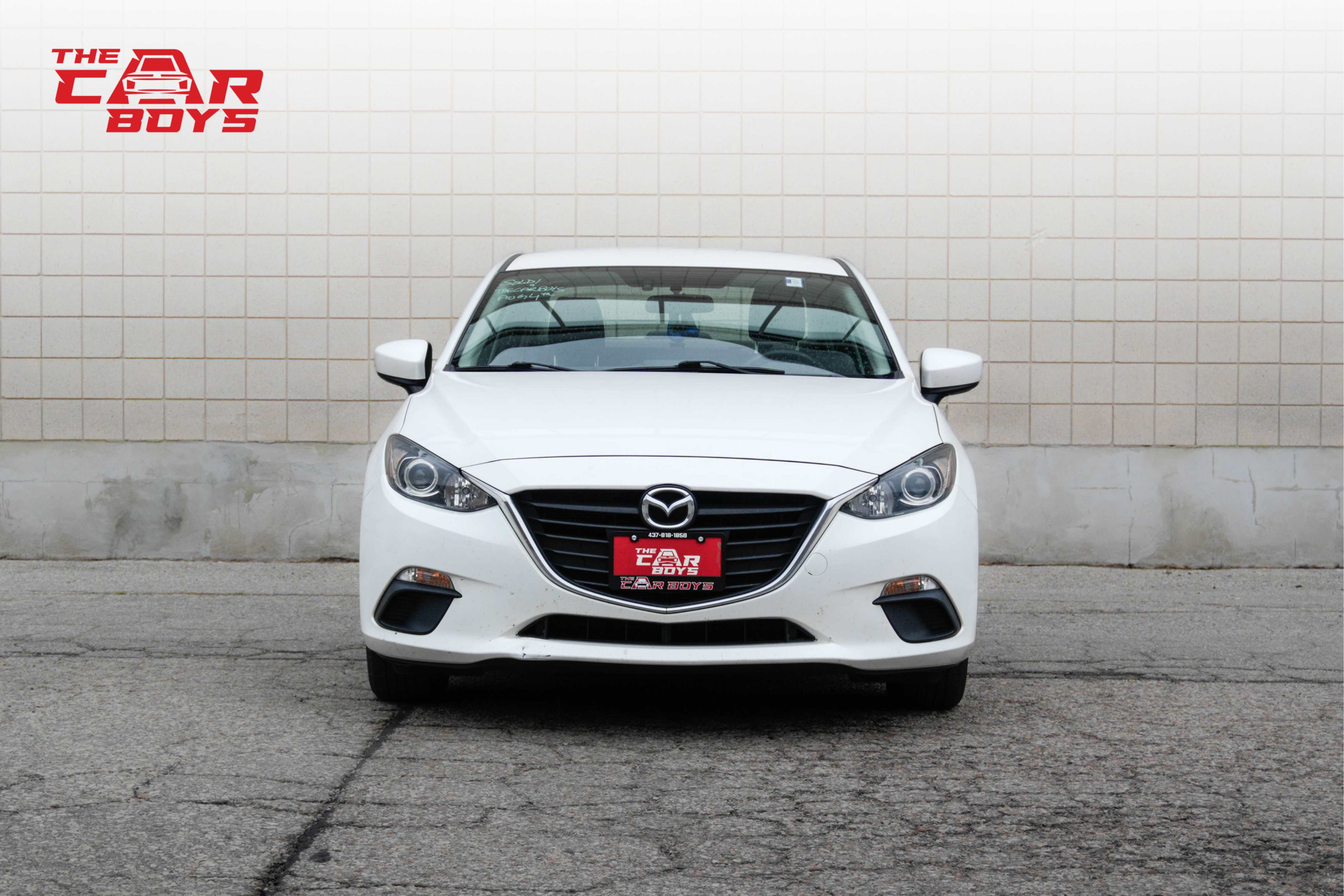 White 2016 Mazda MAZDA3 Sedan